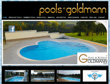 Tablet Screenshot of goldmann-wellness.at